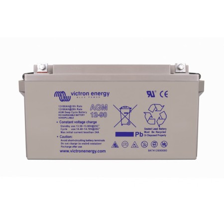 Batterie AGM Victron 90Ah | Énergie Fiable & Durable