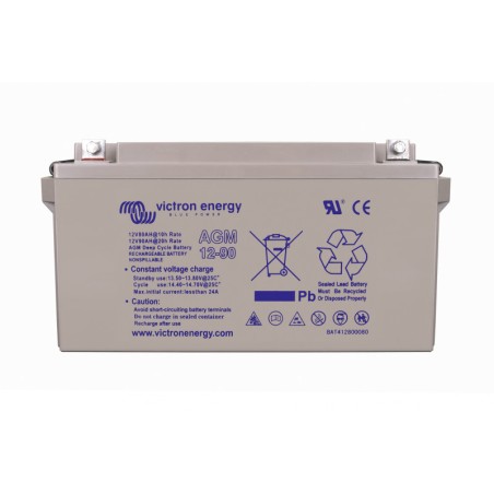 Batterie AGM Victron 90Ah | Énergie Fiable & Durable