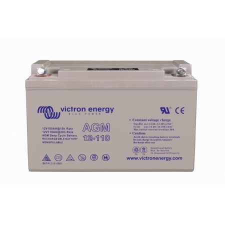 Batterie AGM 110Ah Victron Energy - Performance Fiable