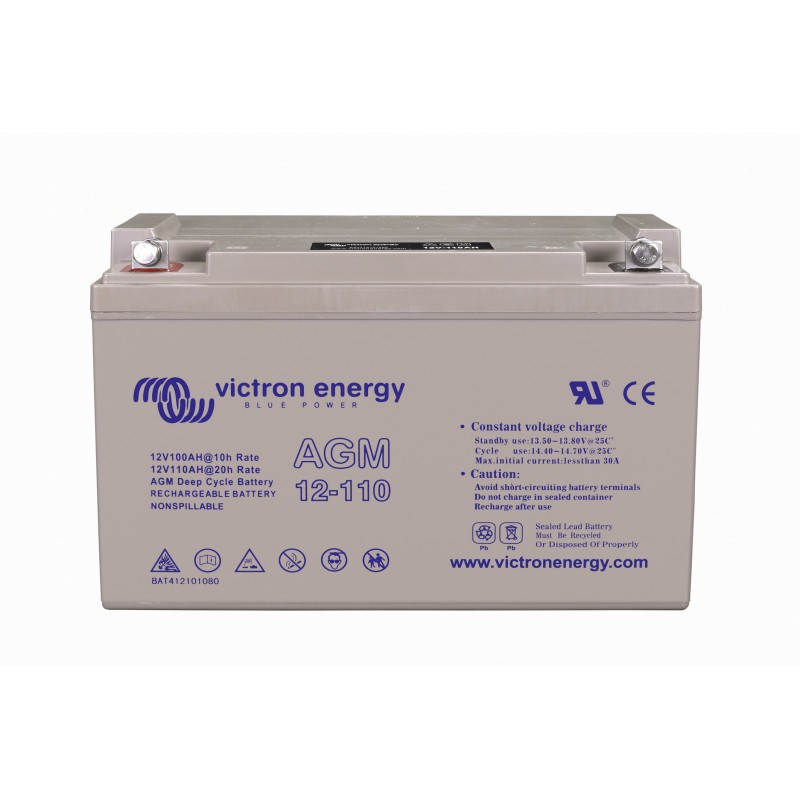 Batterie AGM 110Ah Victron Energy - Performance Fiable