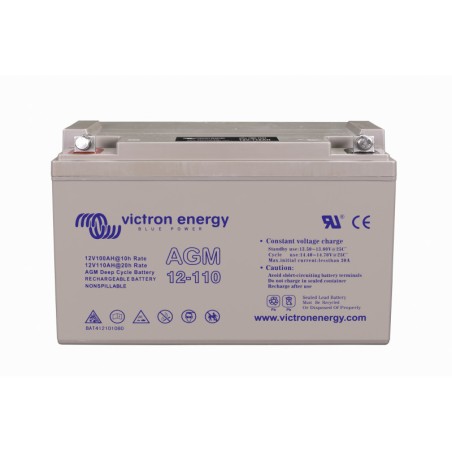 Batterie AGM 110Ah Victron Energy - Performance Fiable