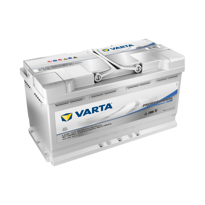 batterie varta  agm deep cycle compact 95ah - varta