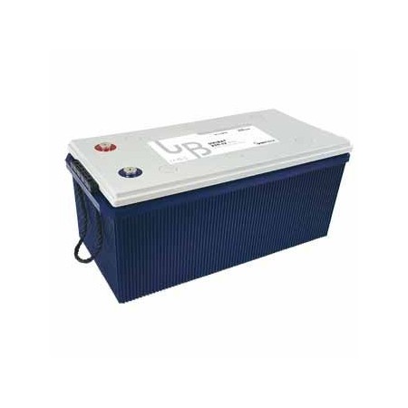 Batterie Gel - 220ah - 12v - Plomb Carbone - UNIBAT 220.12 GEL - UNITECK -  - 1641UNITECK
