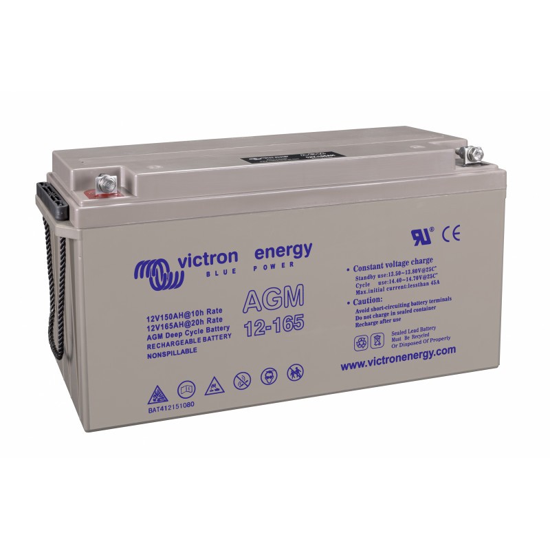 Batterie GEL Victron 165Ah | Énergie Fiable & Durable