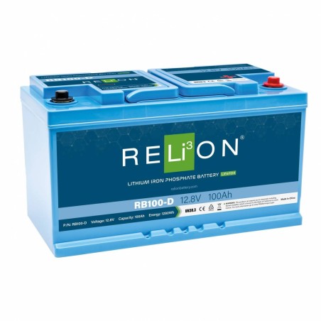 Batterie Lithium RELiON 100Ah – Énergie fiable et durable