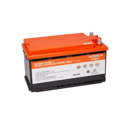 Batterie Lithium 165Ah Antarion Power+ | Bluetooth & Chauffage