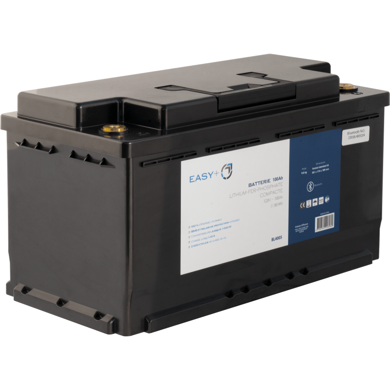batterie lithium connectée 100ah easy + l3 format - easy +