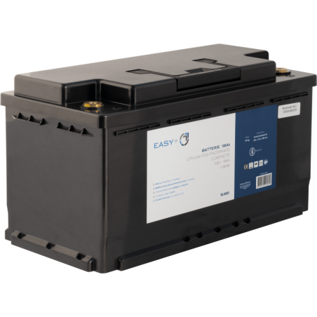 batterie lithium connectée 100ah easy + l3 format - easy +