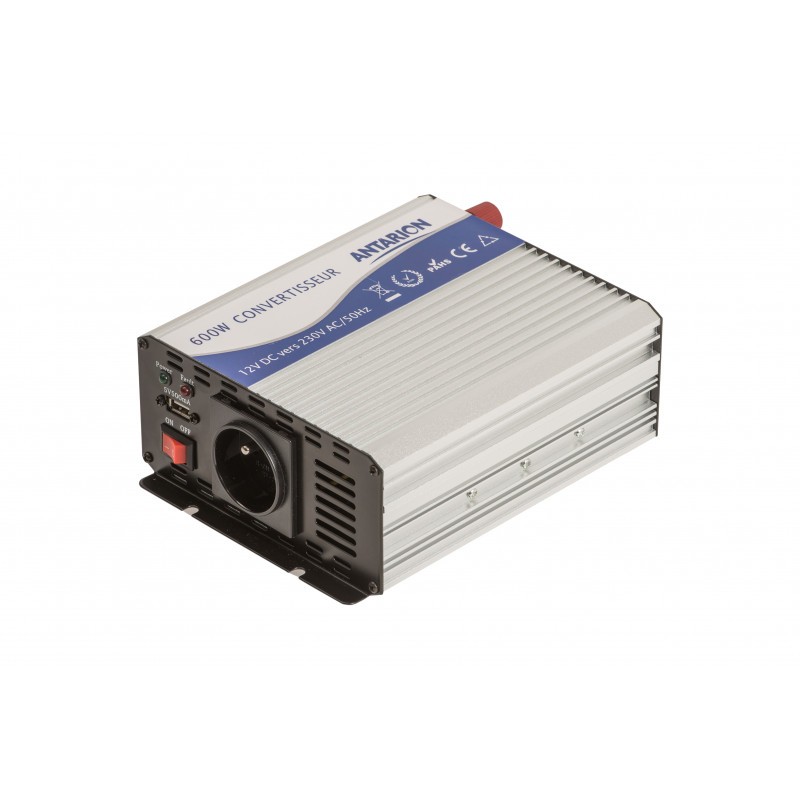 Convertisseur Antarion Quasi-Sinus 600W | 12V-230V
