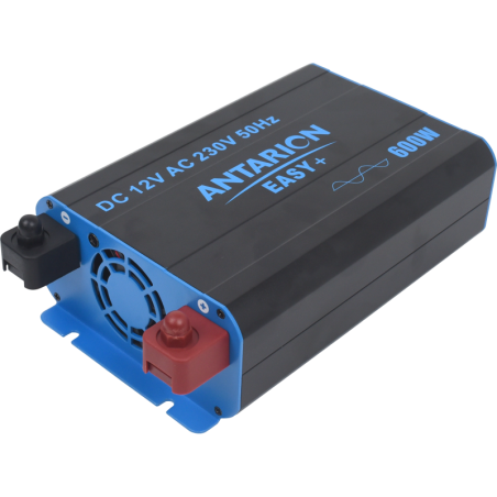 Convertisseur Antarion Easy+ 600W - 12V vers 230V Pur Sinus