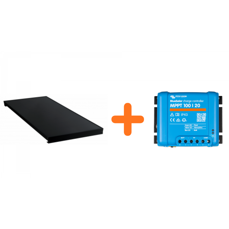 Kit Solaire Antarion 220W All Black MPPT Victron | SK1222