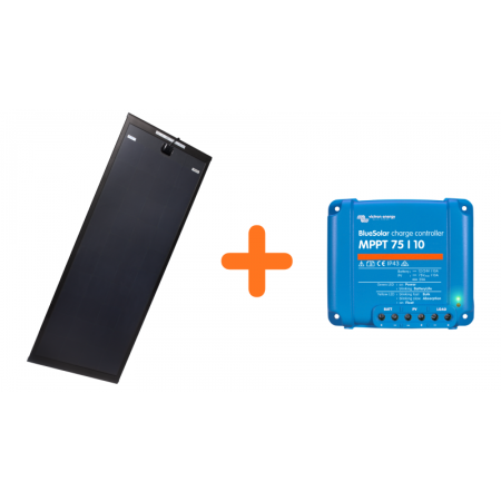 Kit Solaire Aéro Black 140W MPPT Victron Antarion