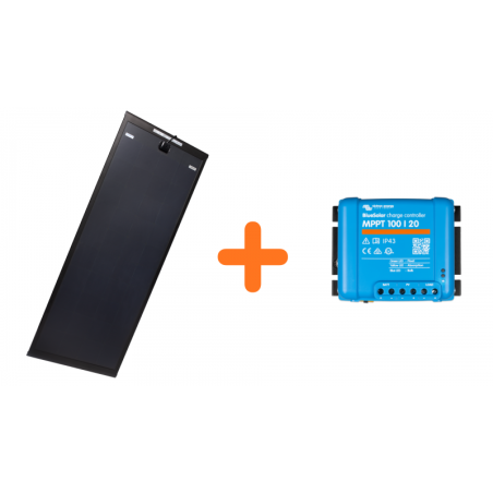 Kit Solaire Antarion Aéro Black 235W MPPT Victron | SK4237