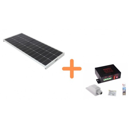 Kit Solaire Monocristallin 190W MPPT Antarion - Autonomie Énergie