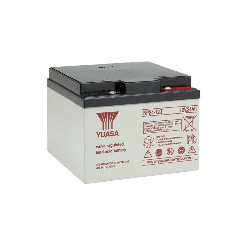 Batterie agm étanche 12v 24ah C20 - YUAZA -  - NP24-12IYUAZA