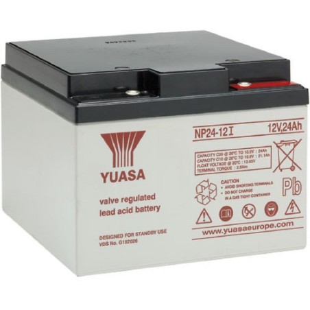 Batterie agm étanche 12v 24ah C20 - YUAZA -  - NP24-12IYUAZA