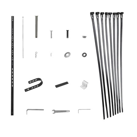 Kit Fixation Solaire Balcon EcoFlow Nylon | Installation Facile