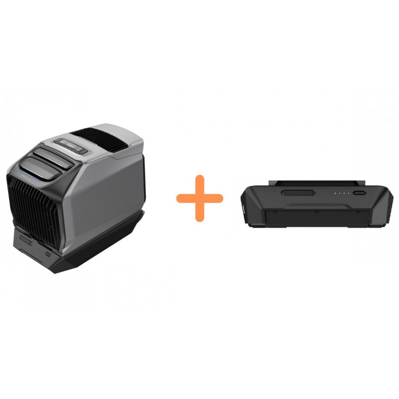EcoFlow Wave 3 + Batterie | Climatiseur & Chauffage Portable