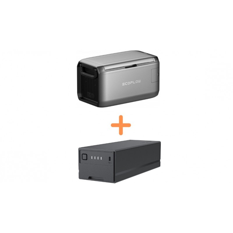 Kit EcoFlow Glacière 45L + Batterie | Réfrigération Nomade