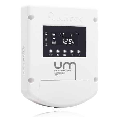 Régulateur De Charge Solaire Mppt - 12/24v - 20a - Lcd - UNIMPPT 60/20.24L - UNITECK -  - 3294UNITECK