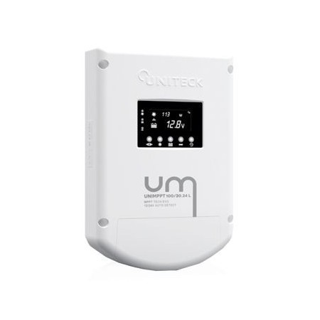 Régulateur De Charge Solaire Mppt - 12/24v - 30a - Lcd - UNIMPPT 100/30.24L - UNITECK -  - 3300UNITECK