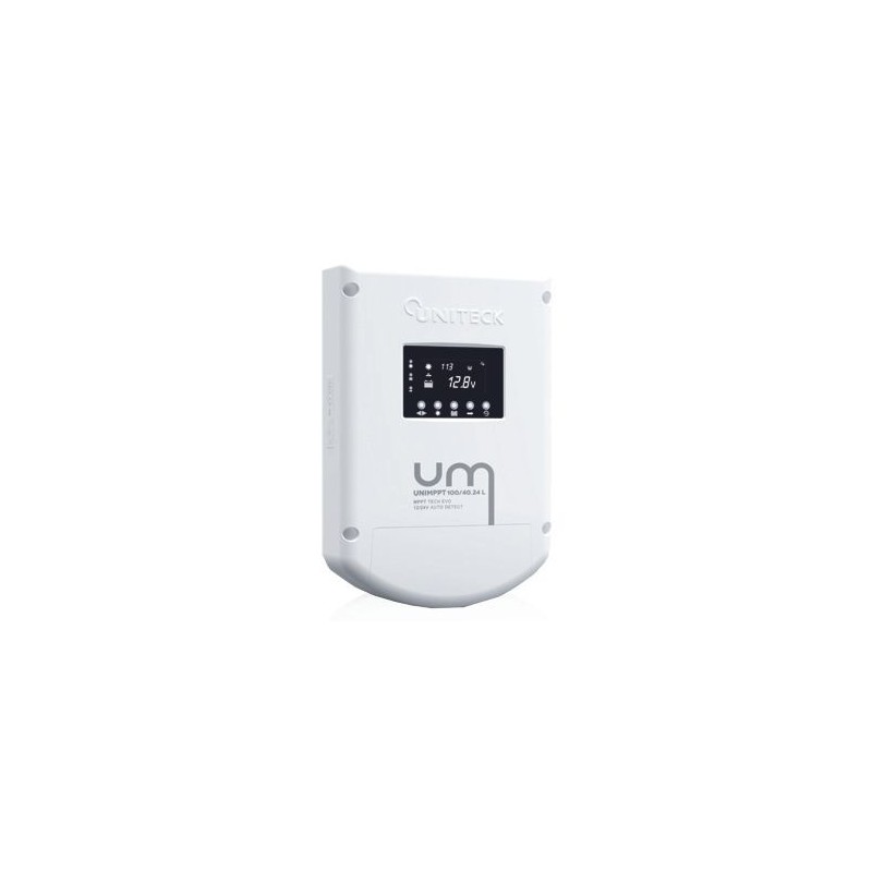 Régulateur De Charge Solaire Mppt - 12/24v - 40a - Lcd - UNIMPPT 100/40.24L - UNITECK -  - 3317UNITECK