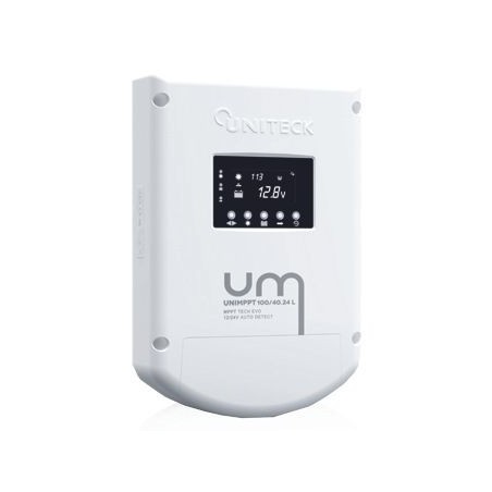 Régulateur De Charge Solaire Mppt - 12/24v - 40a - Lcd - UNIMPPT 100/40.24L - UNITECK -  - 3317UNITECK