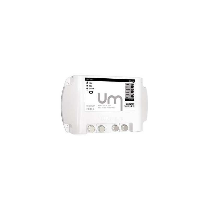 Regulateur De Charge Solaire Mppt - 12/24v - 50a - UNIMPPT 100/50.24S - UNITECK -  - 2006UNITECK