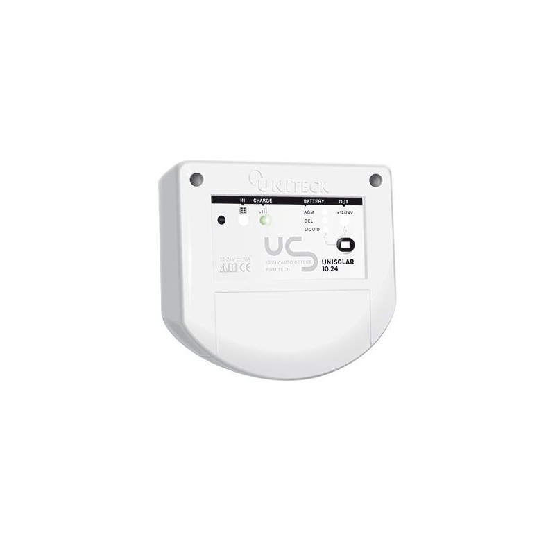 Régulateur De Charge Solaire Pwm - 12/24v - 10a - UNISOLAR 10.24 - UNITECK -  - 2UNITECK
