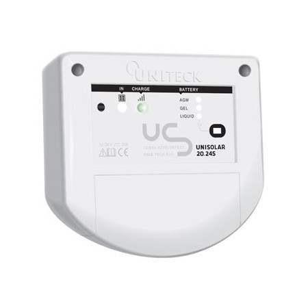 Régulateur De Charge Solaire Pwm - 12/24v - 20a - UNISOLAR 20.24S - UNITECK -  - 576UNITECK