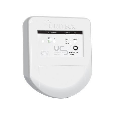 Régulateur De Charge Solaire Pwm - 12/24v - 30a - UNISOLAR 30.24 - UNITECK -  - 965UNITECK