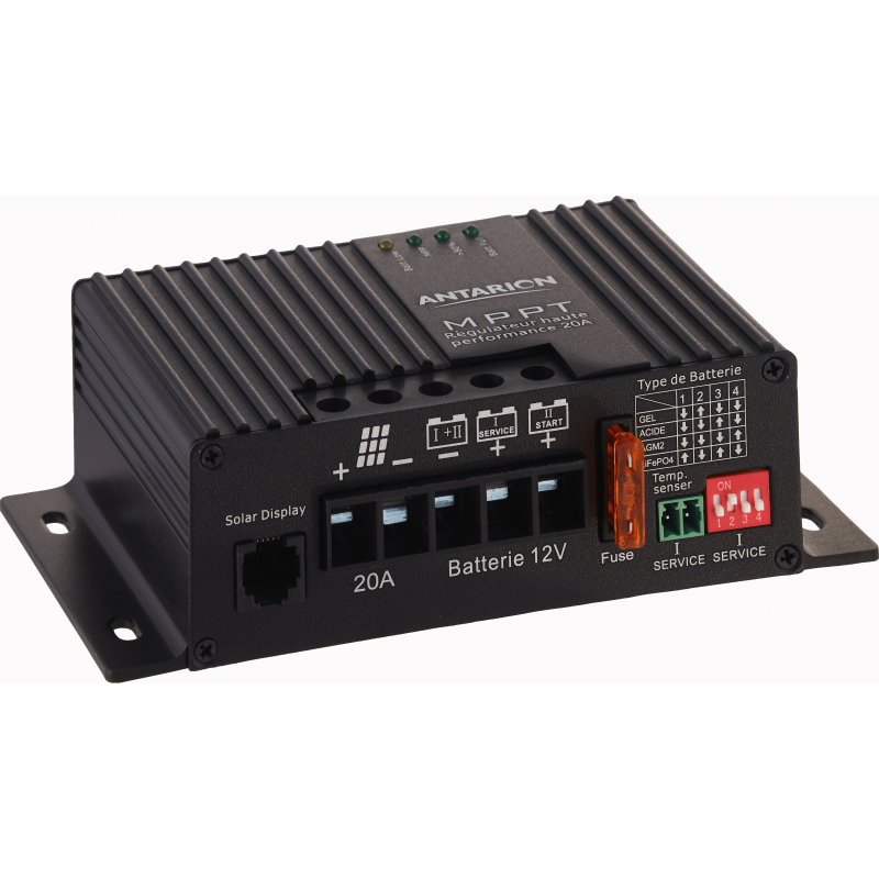 Régulateur Solaire MPPT Antarion 25A | Efficacité Maximale