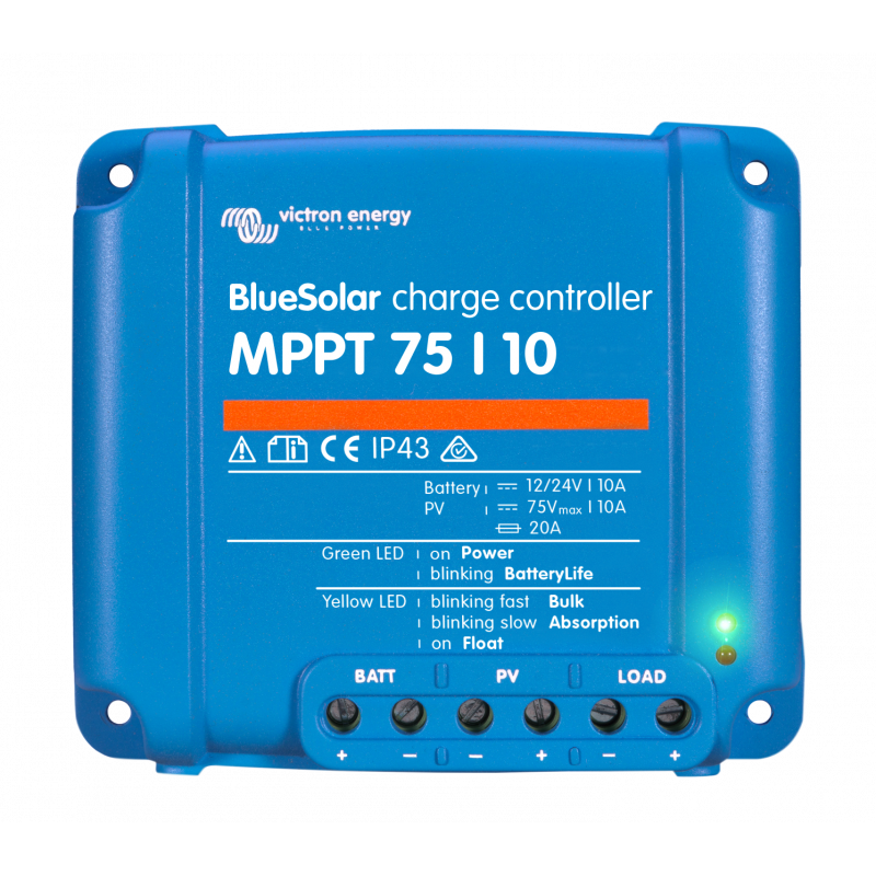 Contrôleur Solaire MPPT 10A Victron Energy - Efficacité Max