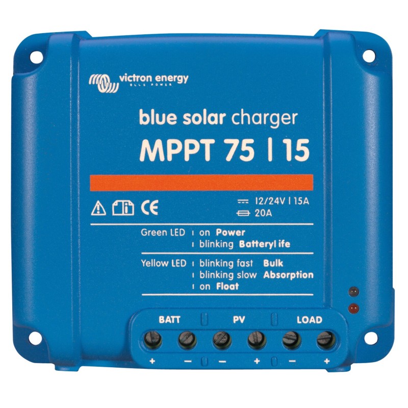 régulateur de charge bluesolar mppt 75/15 - victron