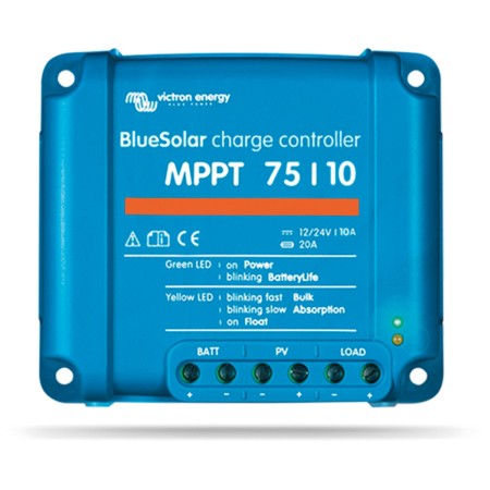 régulateur de charge bluesolar mppt 75/10 - victron