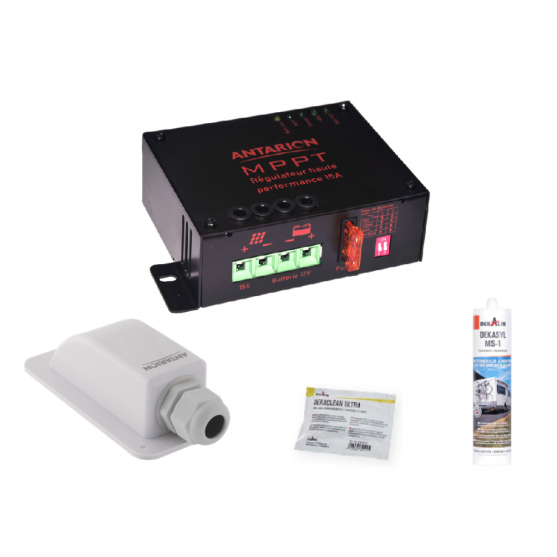 Contrôleur Solaire MPPT Antarion 15A - Pose Facile