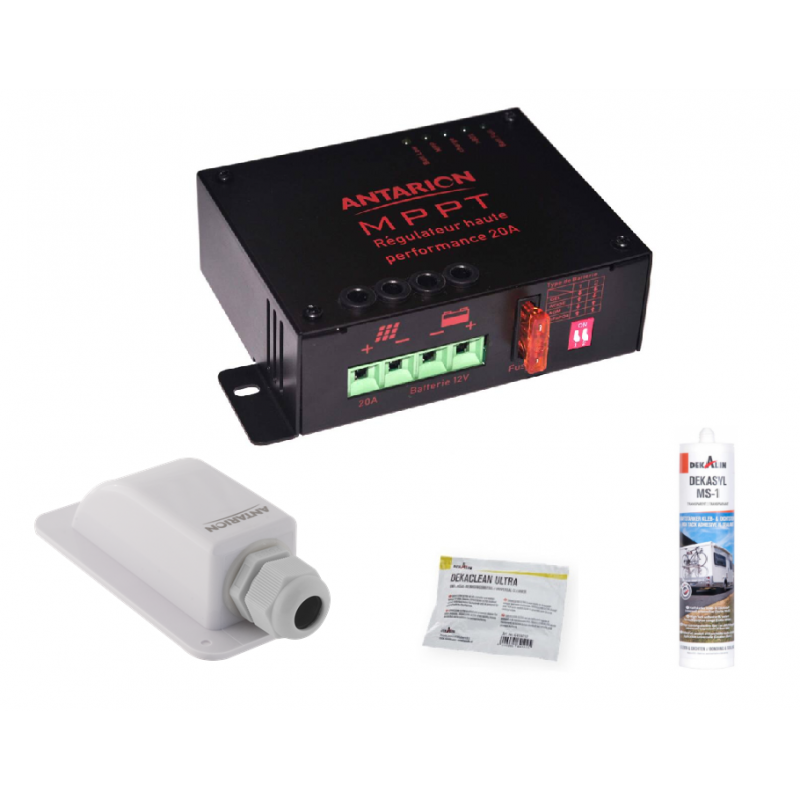 Régulateur Solaire MPPT 20A Antarion | Optimisation Énergie