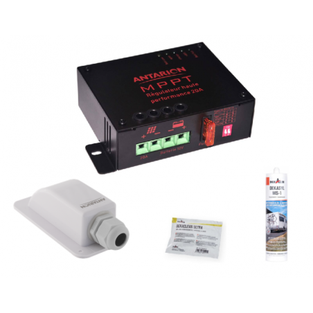 Régulateur Solaire MPPT 20A Antarion | Optimisation Énergie