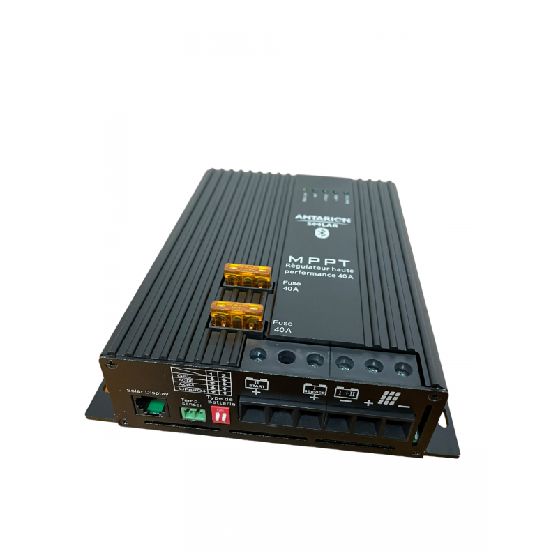 MPPT Antarion 40A Bluetooth: Charge Solaire Optimale