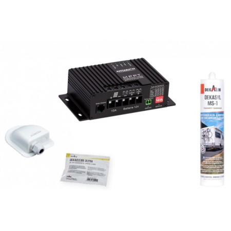 Kit Solaire Antarion Black Booster 140W | Charge Optimale