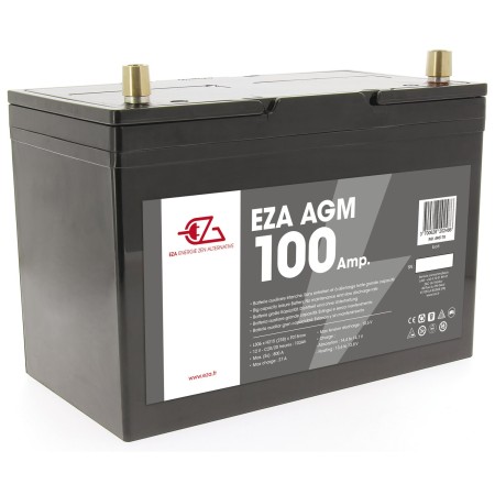 Batterie auxiliaire EZA AGM 100Ah