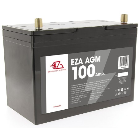 Batterie auxiliaire EZA AGM 100Ah